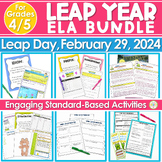 Leap Year 2024 & Leap Day 2024 - ELA Leap Year Activities 