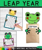 Leap year 2024 activities CRAFT and Writing Activities