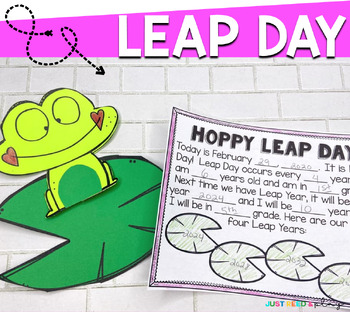 Preview of Leap Day and Leap Year Craft and Printables