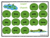 Sight Word Leapin' Lily Pads Game (Sight Words for Beginni