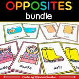 Learning opposites worksheets and activities bundle