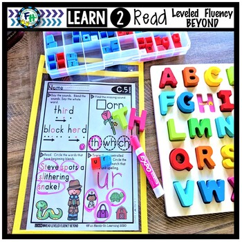 Learn 2 Read Leveled Fluency Beyond | Level C | Pack 1 by Fun Hands-on ...