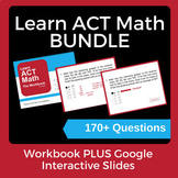 Learn ACT Math BUNDLE - Workbook and Interactive compatibl