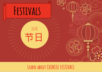 Preview of Learn About Chinese Festivals 节日 (pptx)
