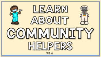 Preview of Learn About Community Helpers - Set #2
