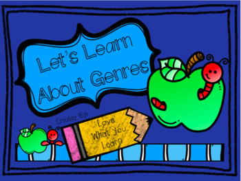 Preview of Learn About Genres