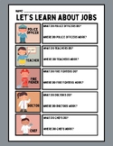 Learn About Jobs - Free PDF Worksheet