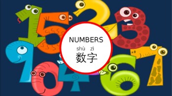 Preview of Learn About Numbers in Chinese (pptx)