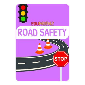 Learn About Road Safety Worksheets – Digital Printable by Edufrienz