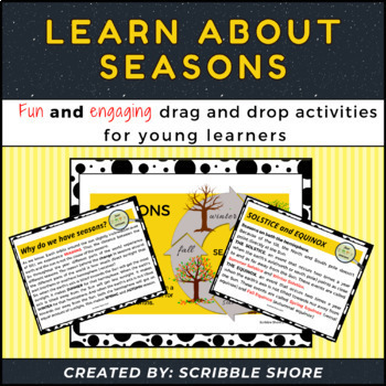 Preview of Learn About Seasons(Google Slides)(Distance Learning - NO PREP)