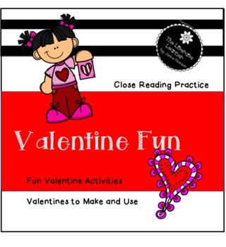 Preview of Learn About Valentine's Day  Reading and Fun 2nd and 3rd Grades