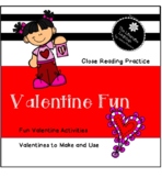 Learn About Valentine's Day  Reading and Fun 2nd and 3rd Grades