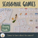 Learn About the Seasons - Hands-On Games Mega Growing Bundle