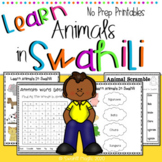 Learn Swahili : Animals