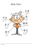 Learn Body Parts in Chinese Preschool