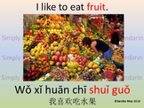 Learn Chinese: I like to eat---(1)