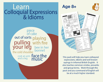 Preview of Learn Colloquial Expressions & Idioms In English (8 years +)