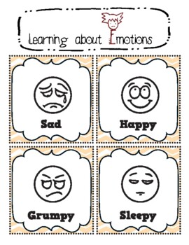 Emotions - Flash Cards, Mini Book + Activities by CreativeTeachersAbroad