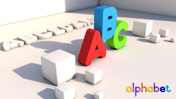 Preview of Learn English Alphabet - Editable PowerPoint + Pdf + Photos+ Assessment