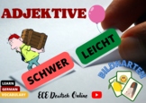 Learn German – Deutsche Wortarten: Populäre Adjektive