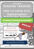Learn German: Error devil Apache207 reading cards Capitali