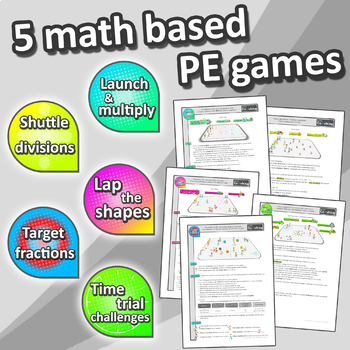 Learn Math through sport – Grade 3 PE games + worksheets for active