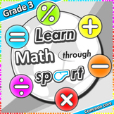 Learn Math through sport – Grade 3 PE games + worksheets f