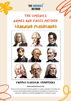 Preview of Learn Memory Techniques To Memorise Names & Faces (Famous Classical Composers)