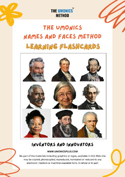 Preview of Learn Memory Techniques To Memorise Names & Faces (Inventors and Innovators)