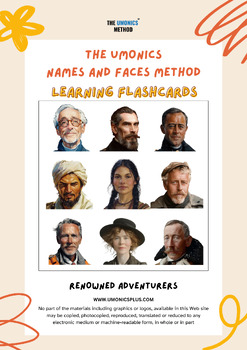 Preview of Learn Memory Techniques To Memorise Names & Faces (Renowned Adventurers)