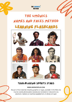 Preview of Learn Memory Techniques To Memorise Names & Faces (Trailblazing Sports Stars)