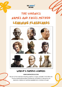 Preview of Learn Memory Techniques To Memorise Names & Faces (World's Famous Leaders)