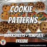 Learn Number Patterns with Cookies Freebie