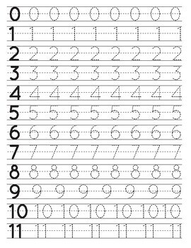 Learn Numbers 0 to 100: Fun and Easy Handwriting Practice Worksheet.