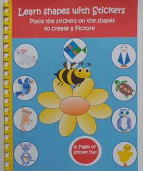 Preview of Learn Shapes with stickers