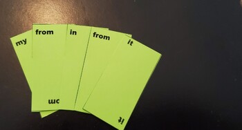 Preview of Learn Sight Words with Matching Card Games