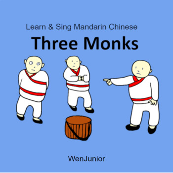 Preview of Learn & Sing Mandarin Chinese: Three Monks