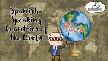 Preview of Introduction to Spanish-Speaking Countries of the World! (Animated PPT!)
