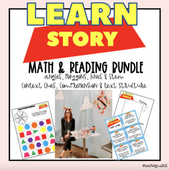 Preview of Learn Story: Reading & Math Bundle