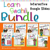 Learn Swahili : Interactive Google Slides Bundle| Distance