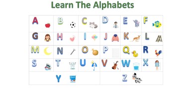Preview of Learn The Alphabets