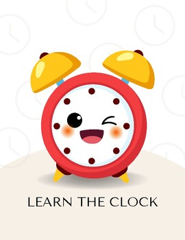 Preview of Learn The Clock Printable Analog Clock learning