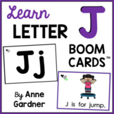 Learn The Letter J: Alphabet Boom Cards™ {Beginning Sound,