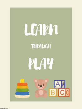 Preview of Learn Through Play Poster