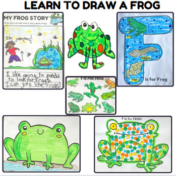 Learn To Draw A Frog Directed Drawing and Art Activities by Do-Over ...