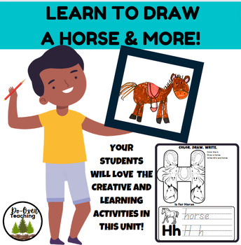 how to draw a horse step by step instructions
