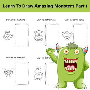 awesome monsters to draw