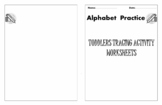 Learn To Write the Alphabet Workbook, Instant Download ZIP