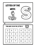 Learn To Write the Letter S