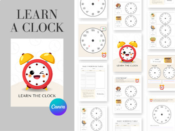 Preview of Learn a clock.